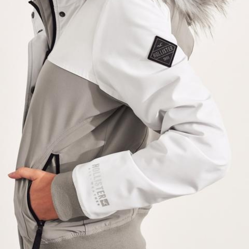 Cozy Lined Bomber Jacket
